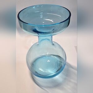 Vintage Oiva Toikka Bulb Vase From the Nuutajärvi glassworks in Finland